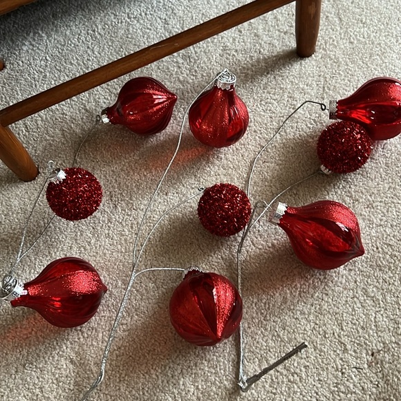 Bundle of 3 Christmas Bauble Stems - used but VGC-SFH - Picture 2 of 7